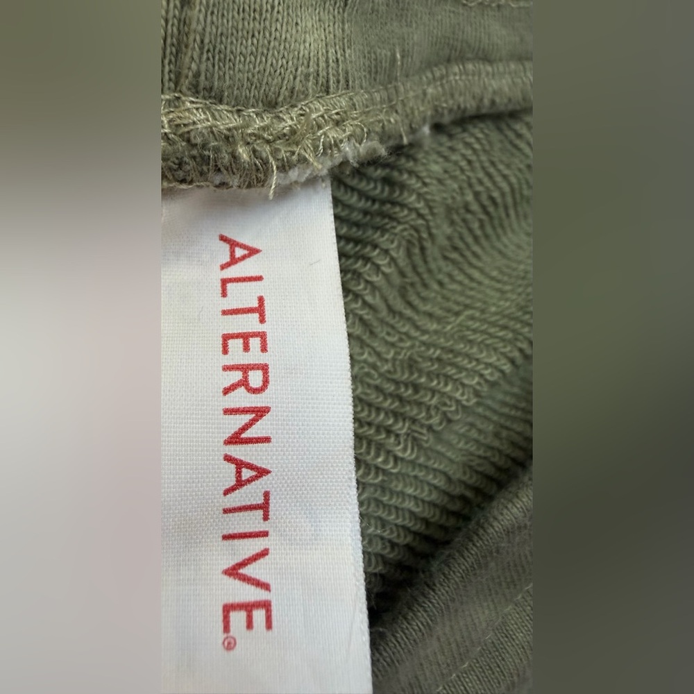 Alternative Apparel Olive Tie Dye Jogger Sweatpants Size M NWOT - Picture 4 of 5